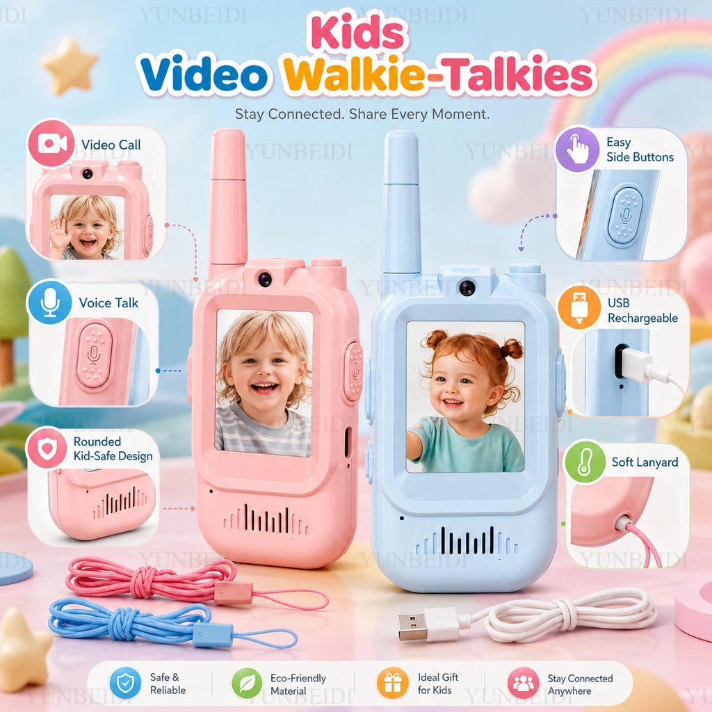 Kids' Video Walkie-Talkies — Pair — Pivoli Toys — product image 3