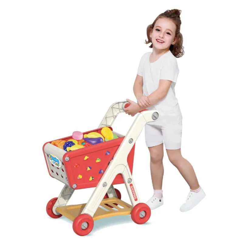 Pretend Shopping Trolley — 26-Piece Set — Pivoli Toys — product image 2