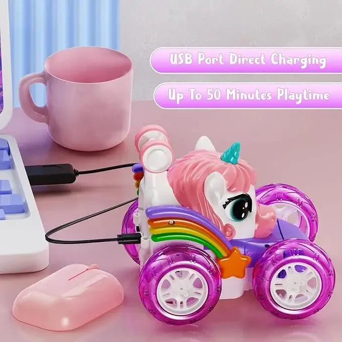 Light-Up Unicorn Remote-Control Car — Pivoli Toys — product image 6