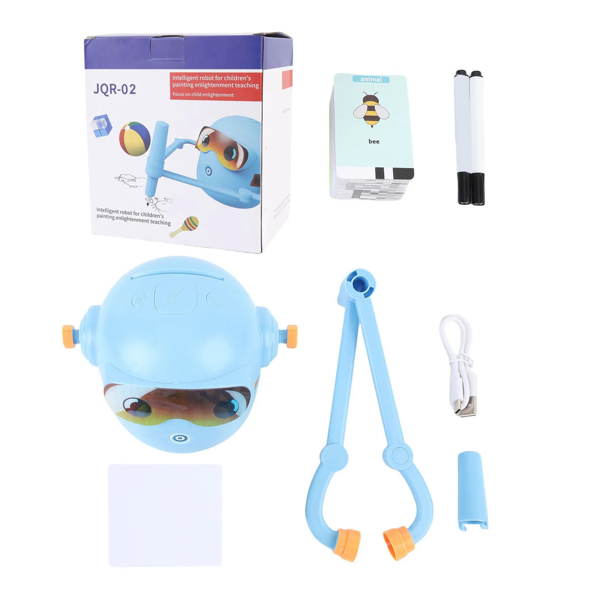 Drawing Robot for Kids with 100 Activity Cards