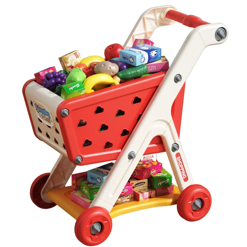 Pretend Shopping Trolley — 26-Piece Set — Pivoli Toys — product image 3