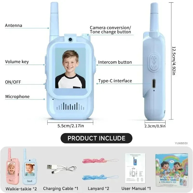Kids' Video Walkie-Talkies — Pair — Pivoli Toys — product image 8