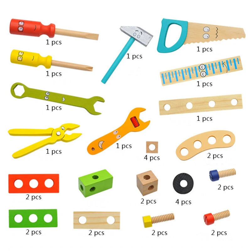 Wooden Tool Box Construction Set, additional product view 3