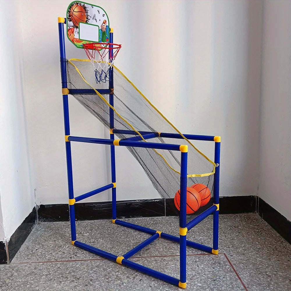 Basketball Arcade Game with Ball Return