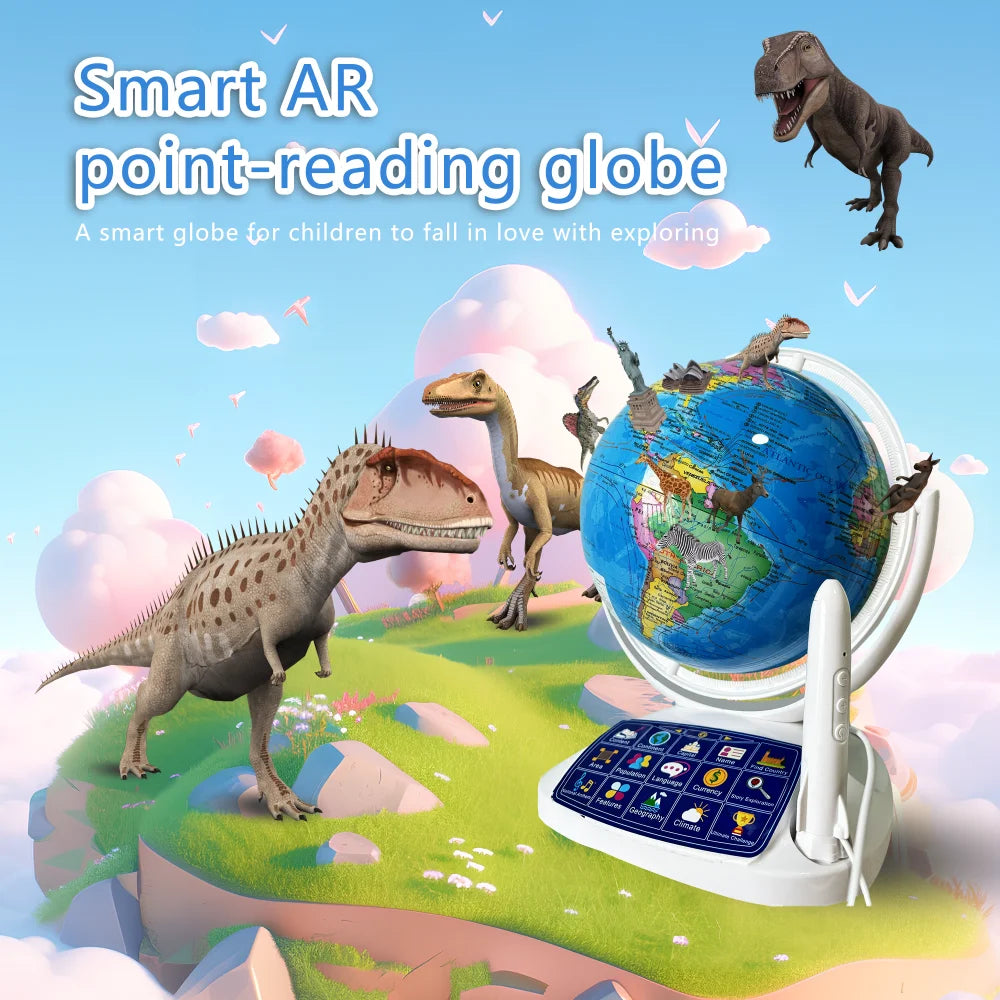 Interactive World Globe with AR Activities — Pivoli Toys