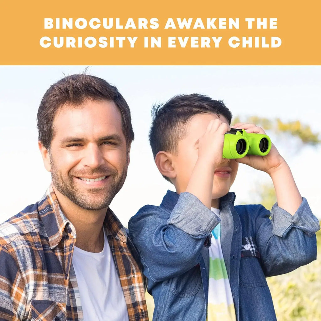 Kids' 8× Binoculars & Explorer Set