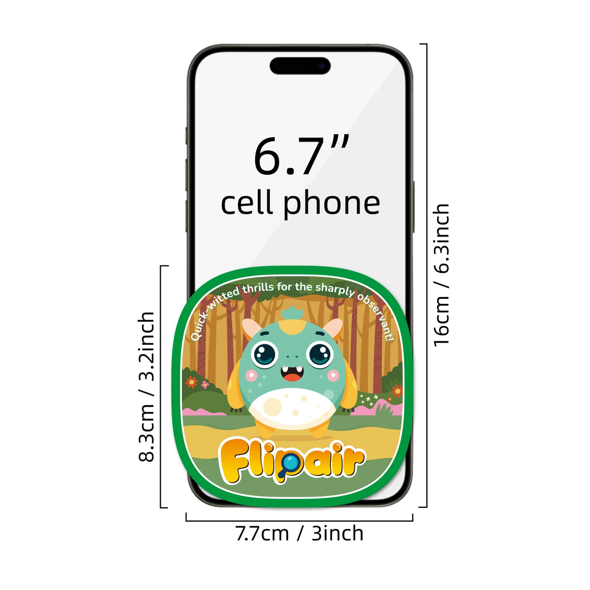 Animal Match Card Game — 55 Cards — Pivoli Toys — product image 3