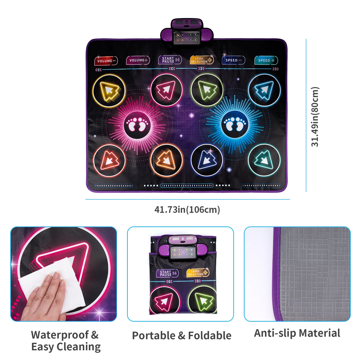 Dance Mat for Kids – Two-Player Musical Game