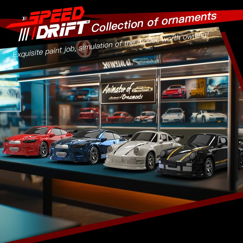1:64 Mini Remote-Control Drift Car — Pivoli Toys — product image 2