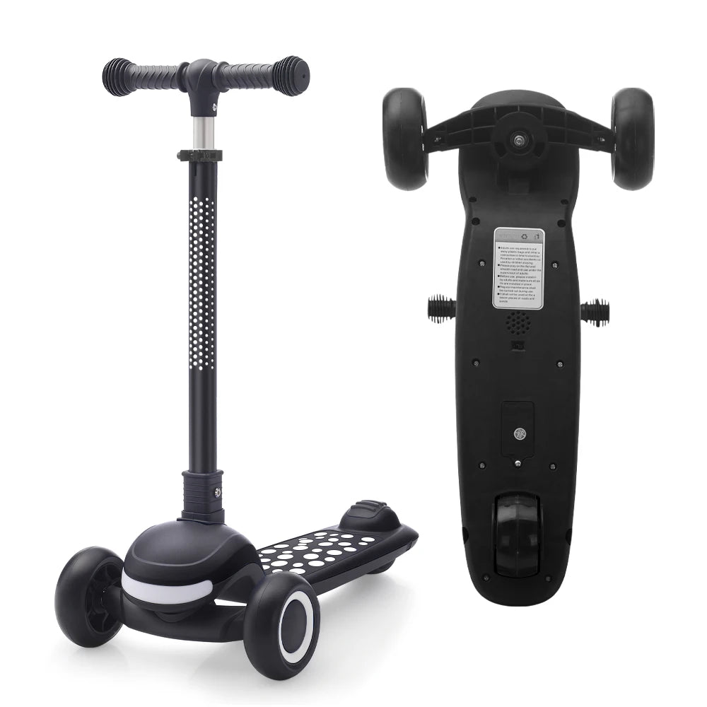 Kids' 3-Wheel Light-Up Folding Scooter