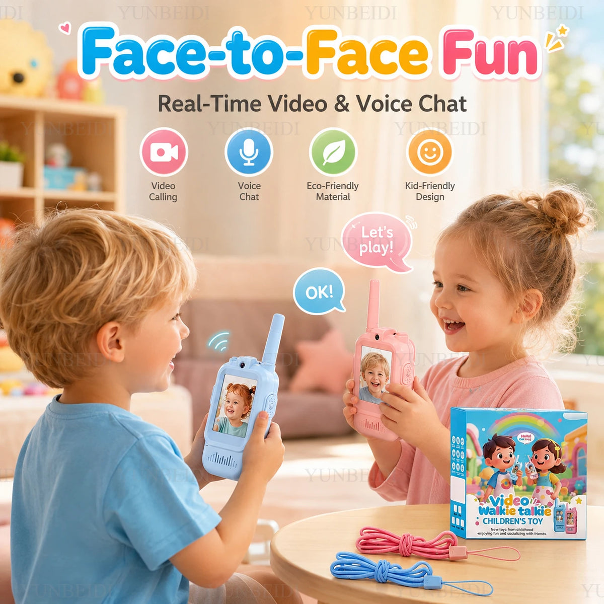 Kids' Video Walkie-Talkies — Pair — Pivoli Toys — product image 4