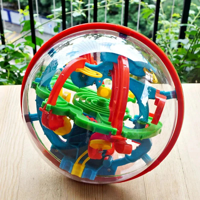 3D Maze Ball — 100-Step Challenge — Pivoli Toys