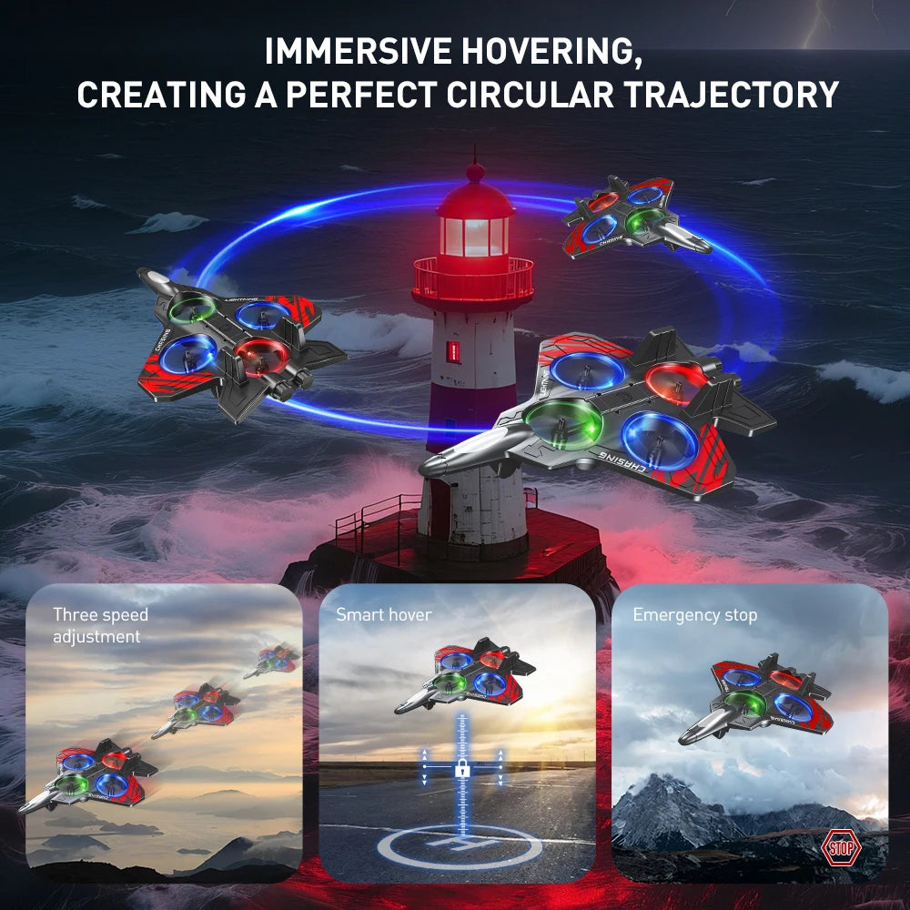 E72 Remote-Control Foam Drone — Pivoli Toys — product image 9