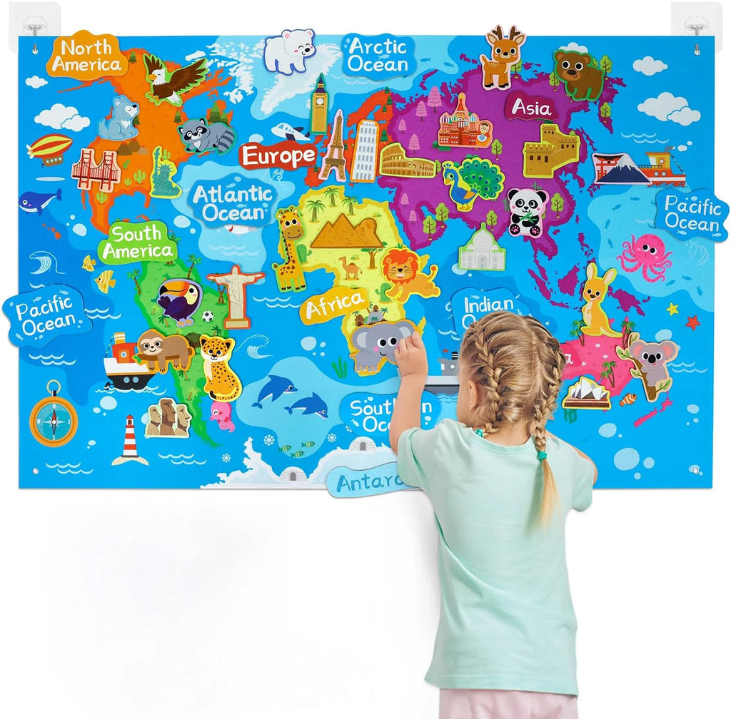 Felt Story Board — Animals, Space & More