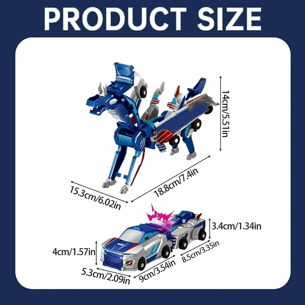 Magnetic Transforming Creature Car — Pivoli Toys — product image 7