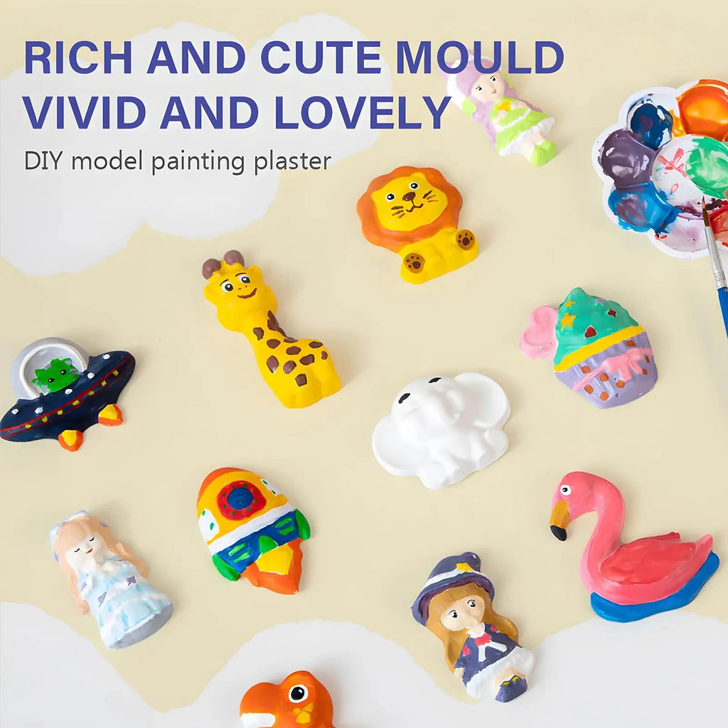Mould & Paint Kit — Space, Unicorns & Animals