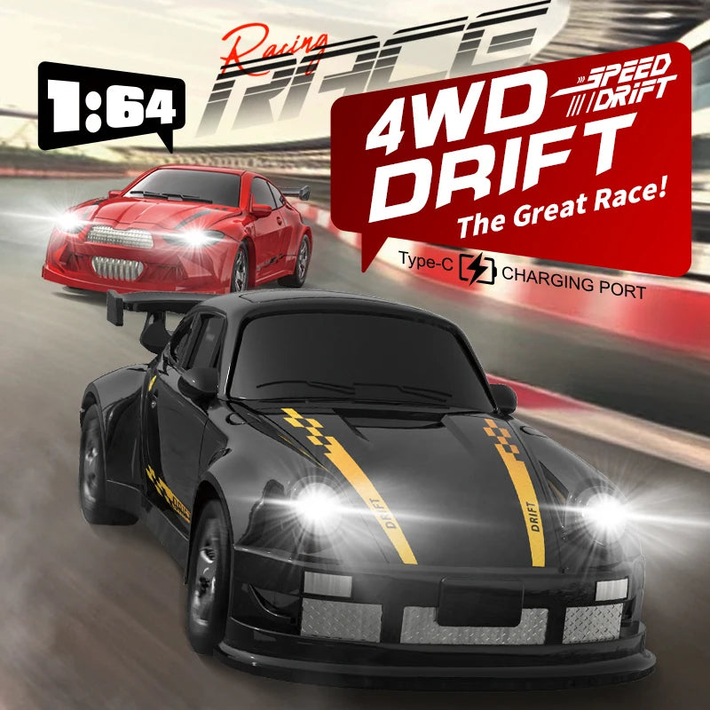 1:64 Mini Remote-Control Drift Car — Pivoli Toys — product image 3