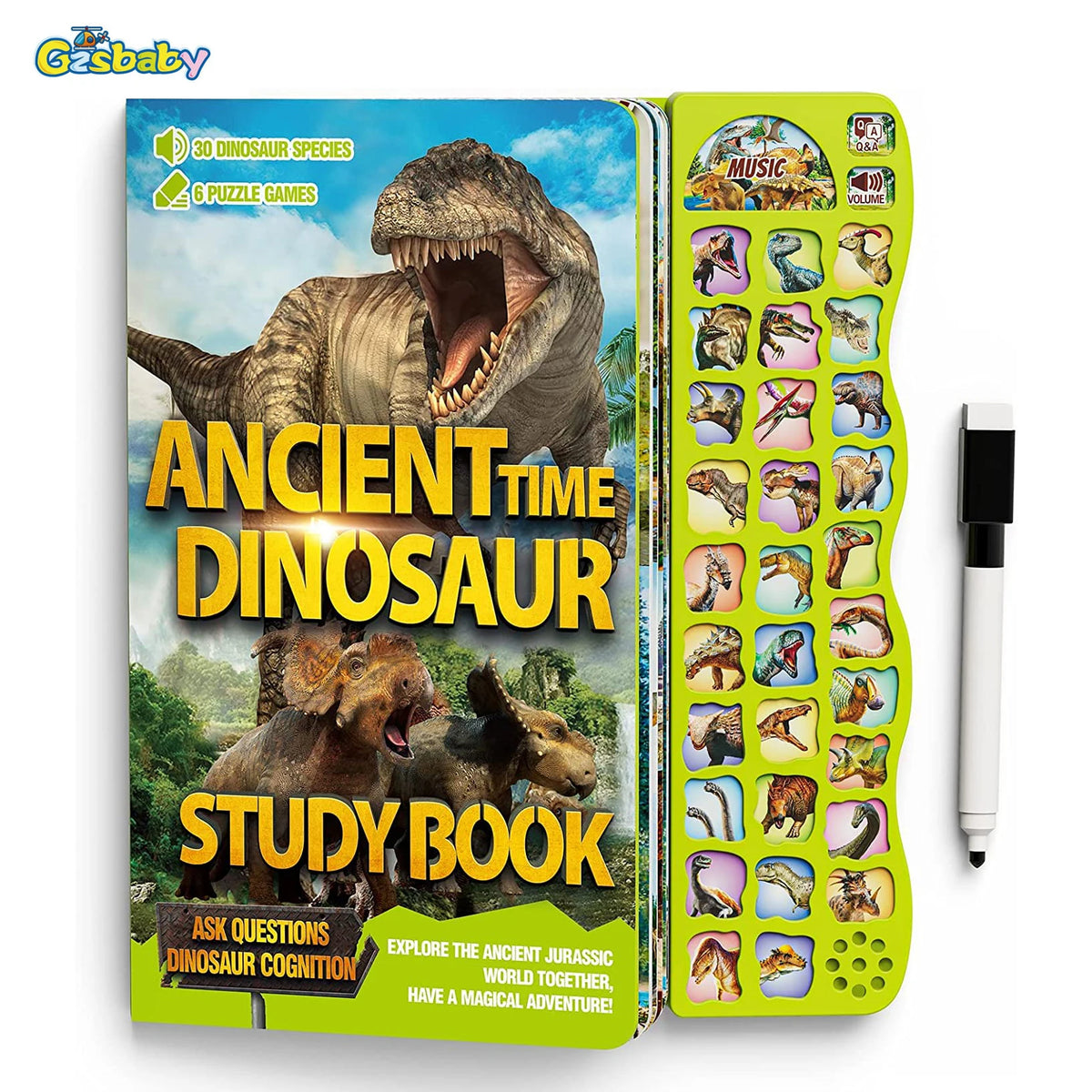 Talking Dinosaur Discovery Book — Pivoli Toys