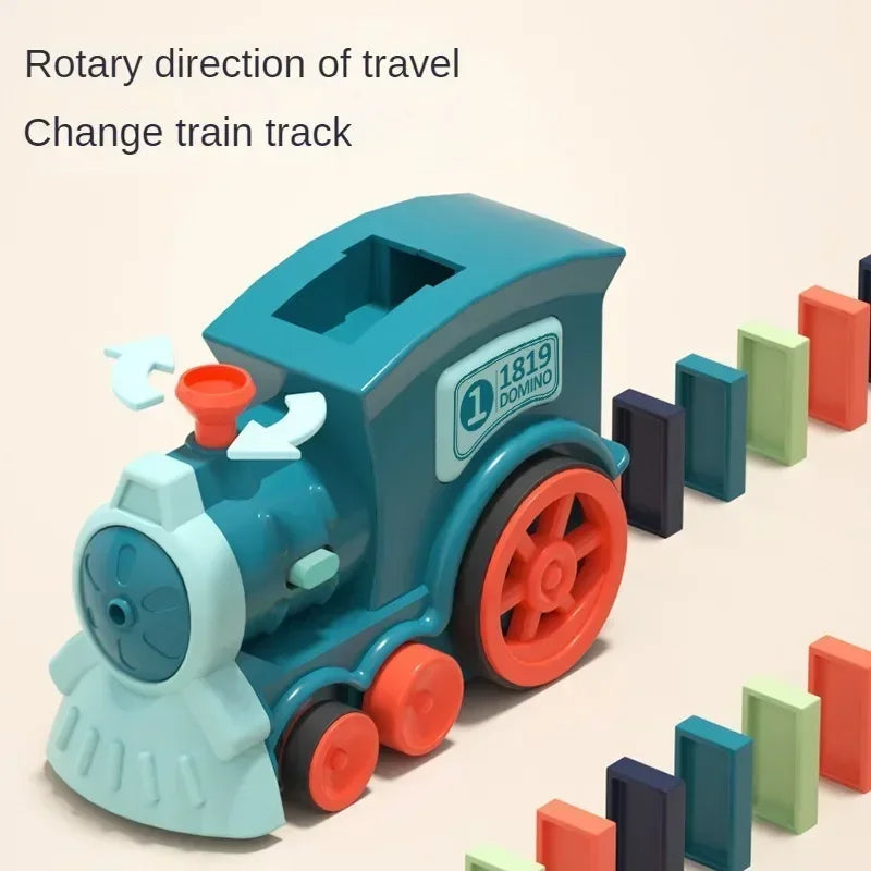 Domino-Laying Train — Pivoli Toys — product image 2
