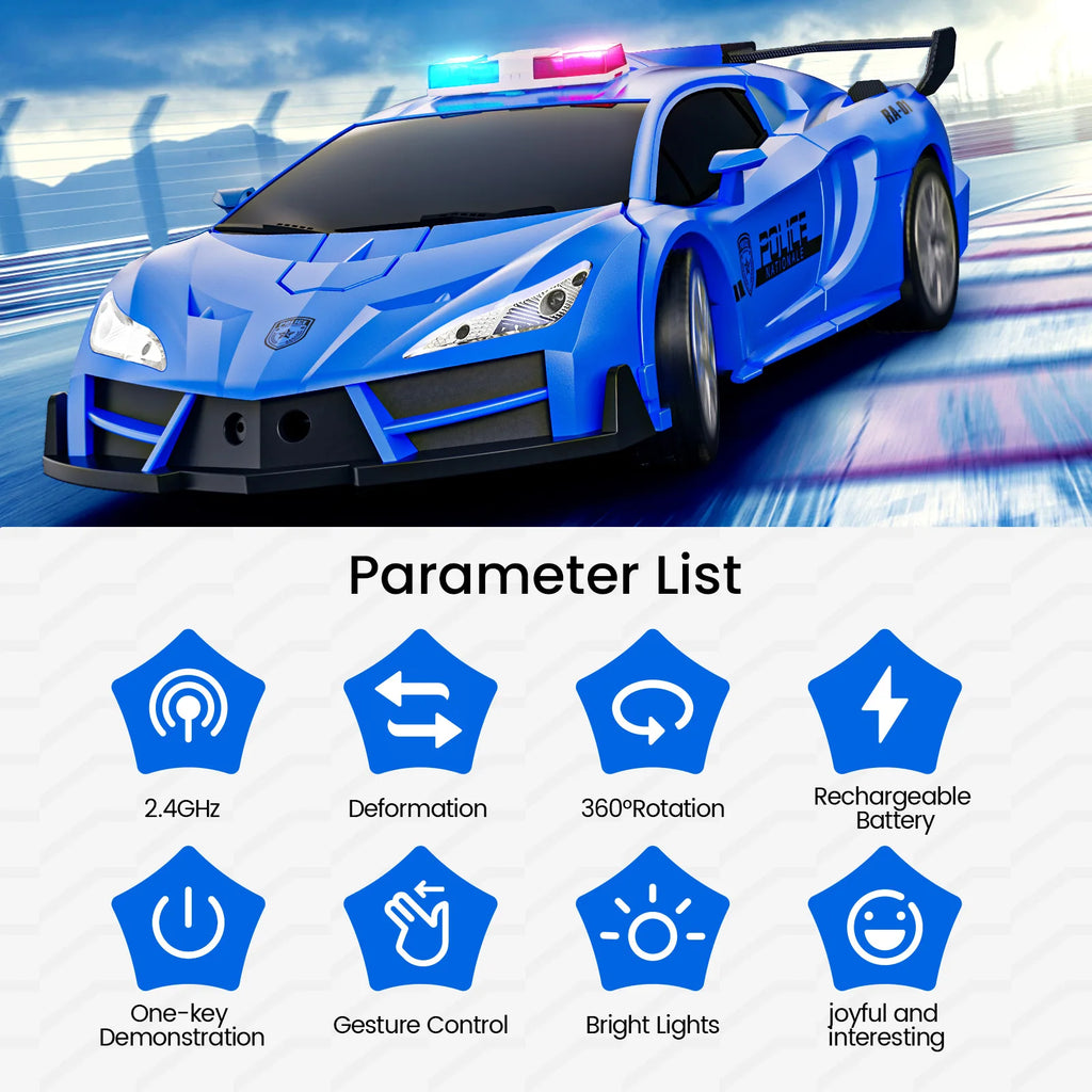 Transforming Robot Remote-Control Car — Pivoli Toys — product image 2