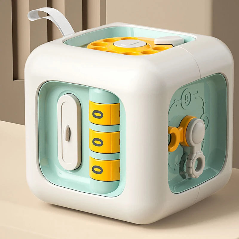 6-in-1 Sensory Busy Cube