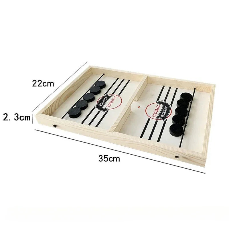Wooden Fast-Puck Table Game — Pivoli Toys — product image 3