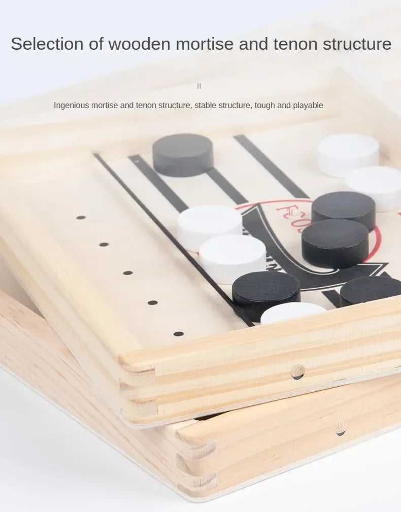Wooden Fast-Puck Table Game — Pivoli Toys — product image 7