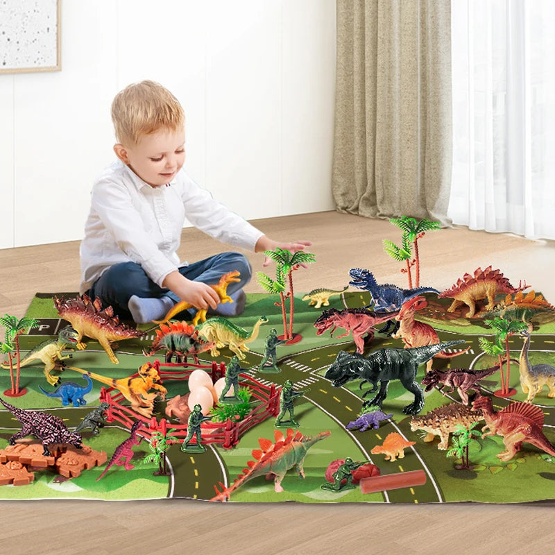 Dinosaur World Play Set & Carry Case — Pivoli Toys — product image 5