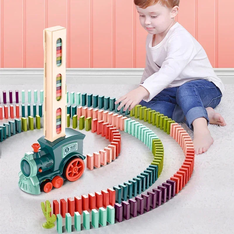 Domino-Laying Train — Pivoli Toys — product image 5