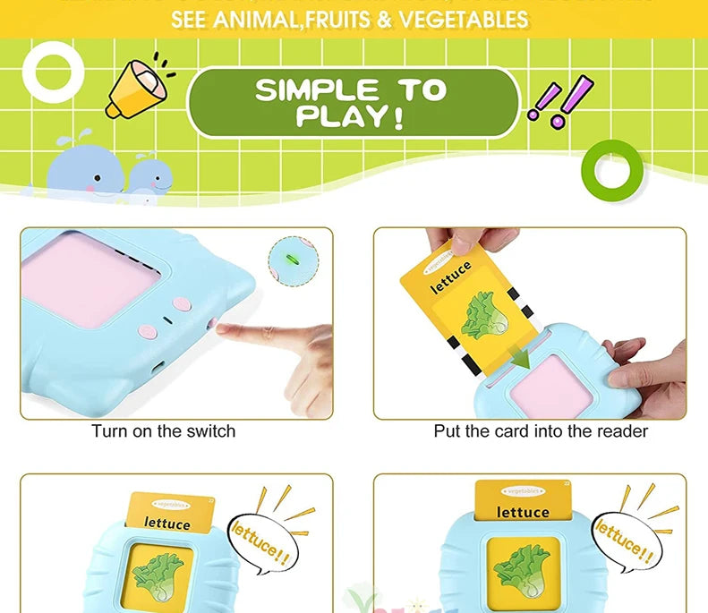 Talking Picture Flashcards — English Set — Pivoli Toys — product image 8