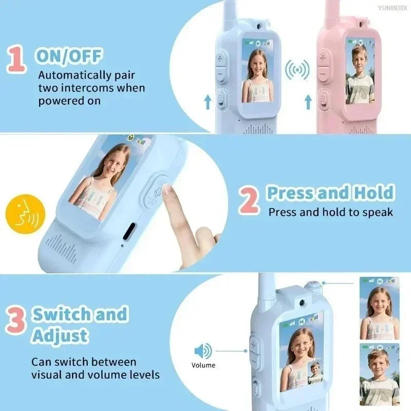 Kids' Video Walkie-Talkies — Pair — Pivoli Toys — product image 7