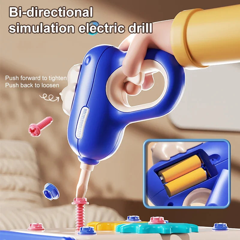 152-Piece Tool Bench & Building Case — Pivoli Toys — product image 3