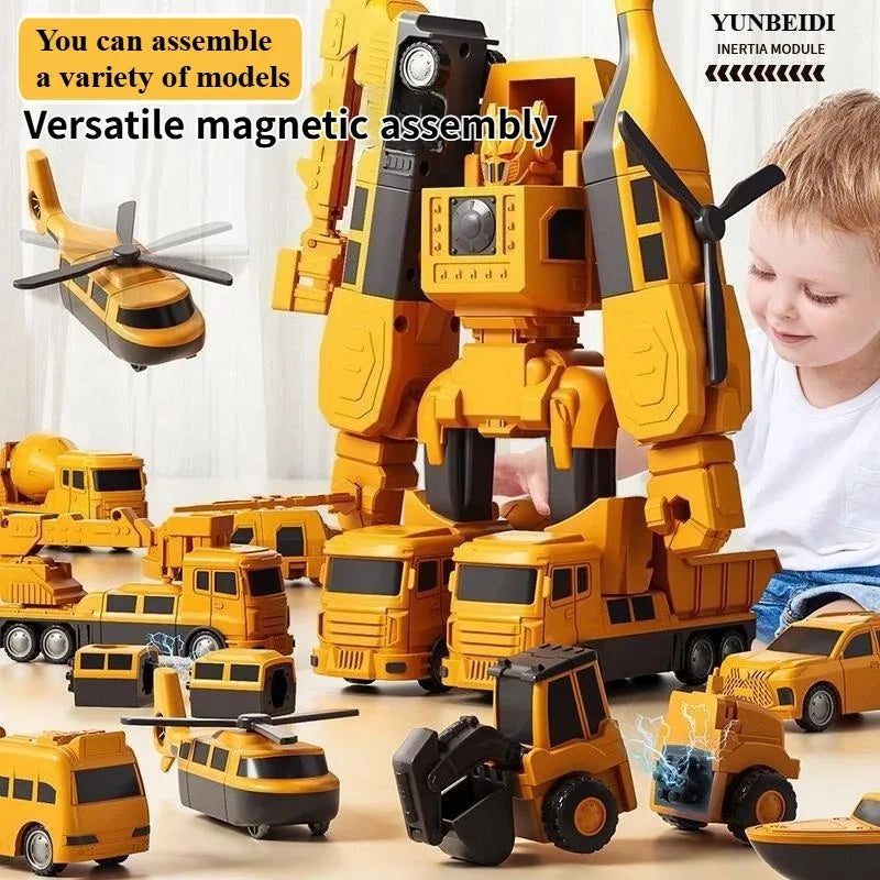 Magnetic Construction Vehicles — 35-Piece Set — Pivoli Toys — product image 4