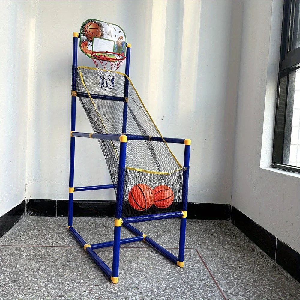 Basketball Arcade Game with Ball Return