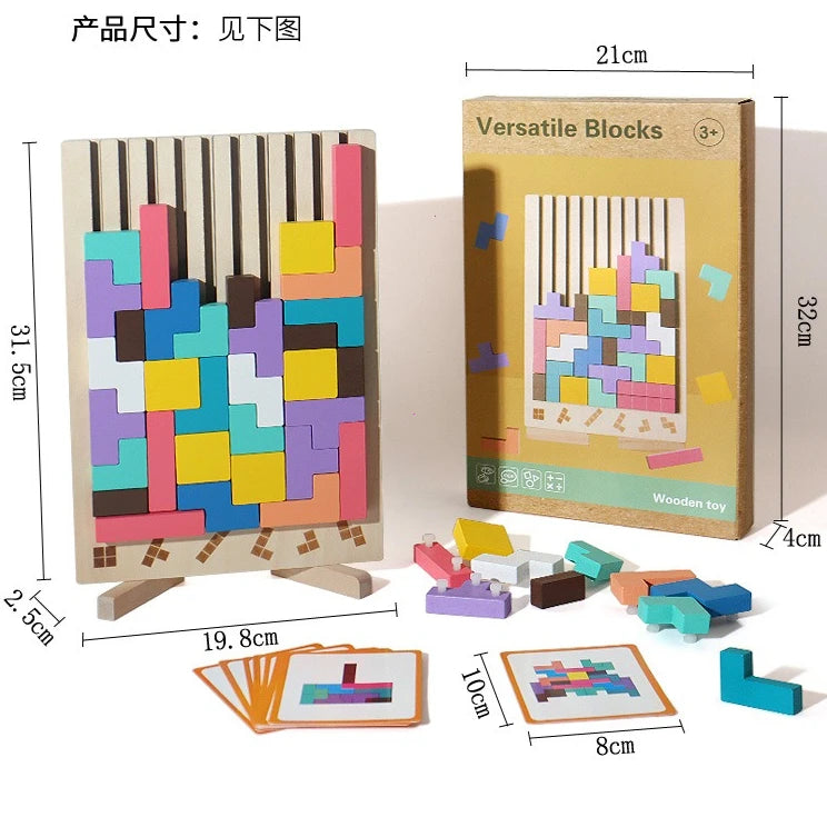 Wooden Drop-In Block Puzzle — Pivoli Toys — product image 8