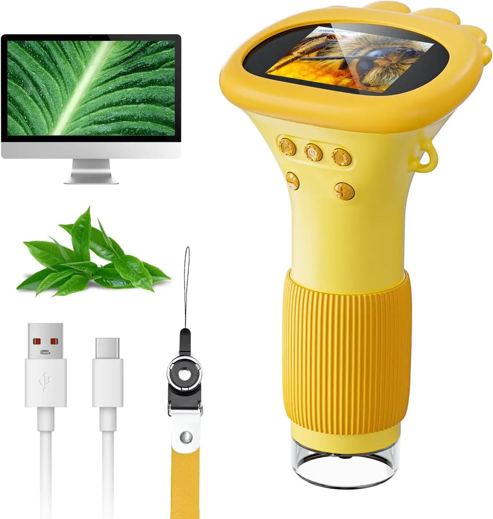 Digital Microscope with Screen & Memory Card — Pivoli Toys