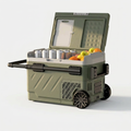 ISKALDO Expedition Duo 50 · Glacière à compresseur 50L à roulettes