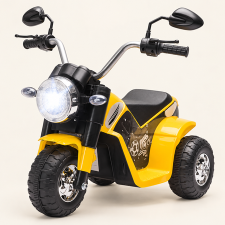 HOMCOM 6V Electric Ride-On Motorcycle