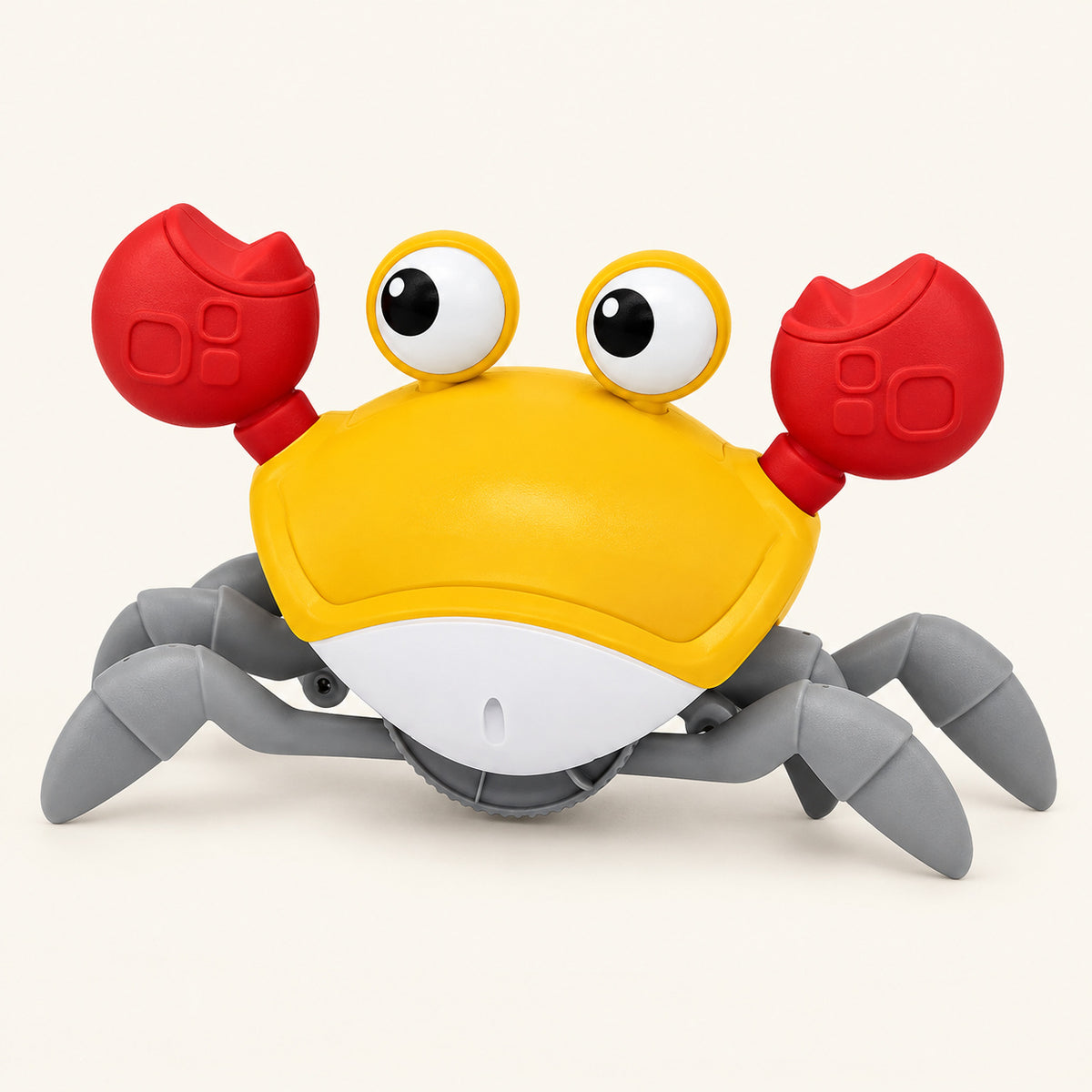 Crawling Crab Toy with Music — studio product photograph on a warm ivory background