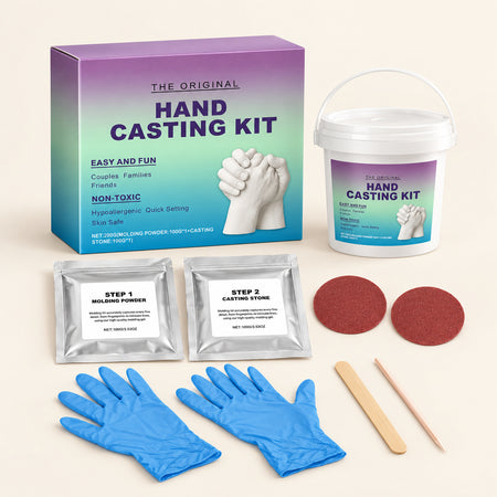 Hand Casting Kit — DIY Plaster Keepsake
