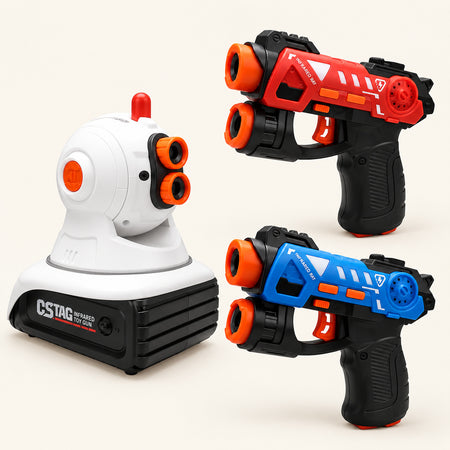 Laser Tag Projector Game with 2 Blasters