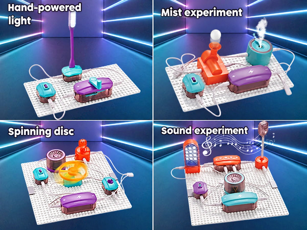Kids Electronics Circuit Kit, 150 Projects: product details and play ideas (2)