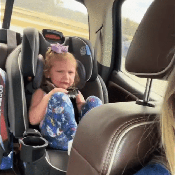 Toddler meltdowns in the car, in a shop and at the airport