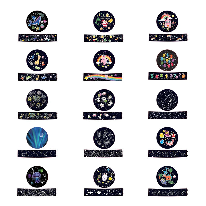 Pattern designs for the crown projection night light