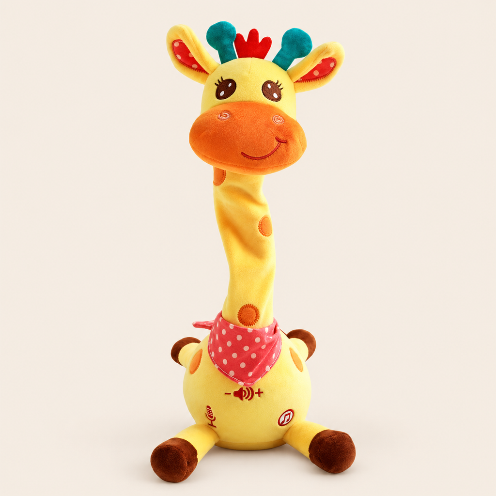 Dancing Talking Giraffe Toy - Yellow