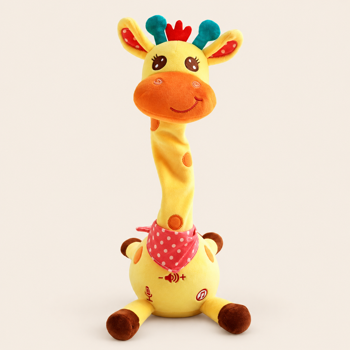 Dancing Talking Giraffe Toy - Yellow