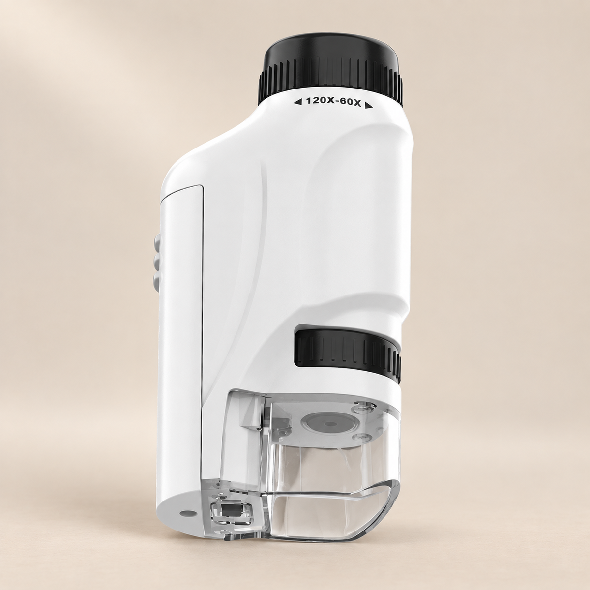 LED Pocket Microscope — Pivoli Toys beige studio photograph