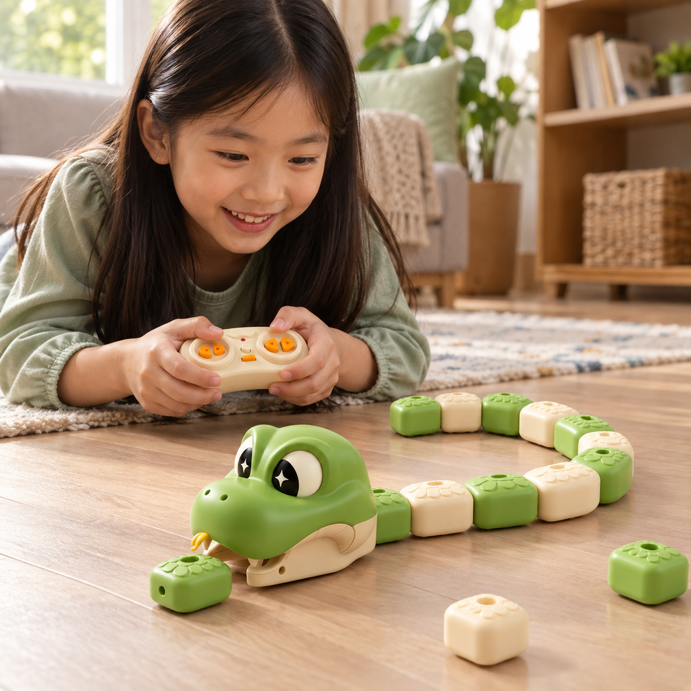 Remote Control Growing Snake Toy