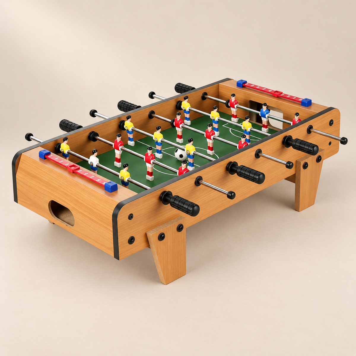 Mini Tabletop Football Game — Pivoli Toys beige studio photograph