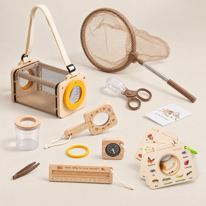 Nature Explorer Kit — Pivoli Toys beige studio photograph